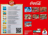 Schmidt Spiele 57598 Coca Cola julelastbil, puslespil 1000 brikker Puslespil Naty Shop