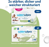 WaterWipes Sensitive+ vådservietter til baby og småbørn, 720 Count (12 Pack), 3-i-1 rengøring, pleje, beskyttelse, 99,9 % vand, tekstureret rensning, parfumefri