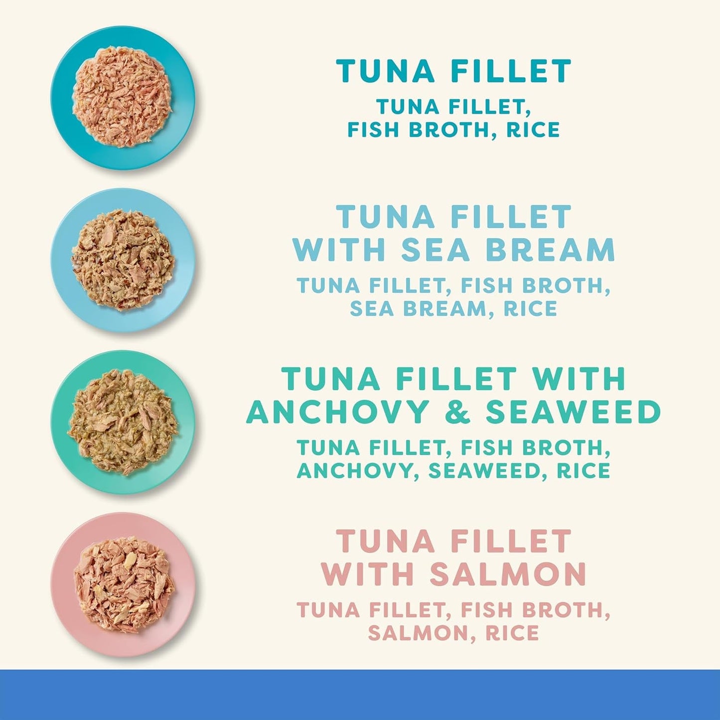 Applaws 100 % naturligt våd kattefoder Fiskeposer i bouillon - pakke med 24 poser x 70 g