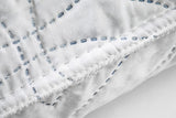 V.I.P. Meget vigtig pude V.I.P. Memory Flake Pude Hvid Pude 45 X 75 cm Polyester Quiltet Betræk Super åndbar Blød Made in Italy Naty Shop Standard Puder
