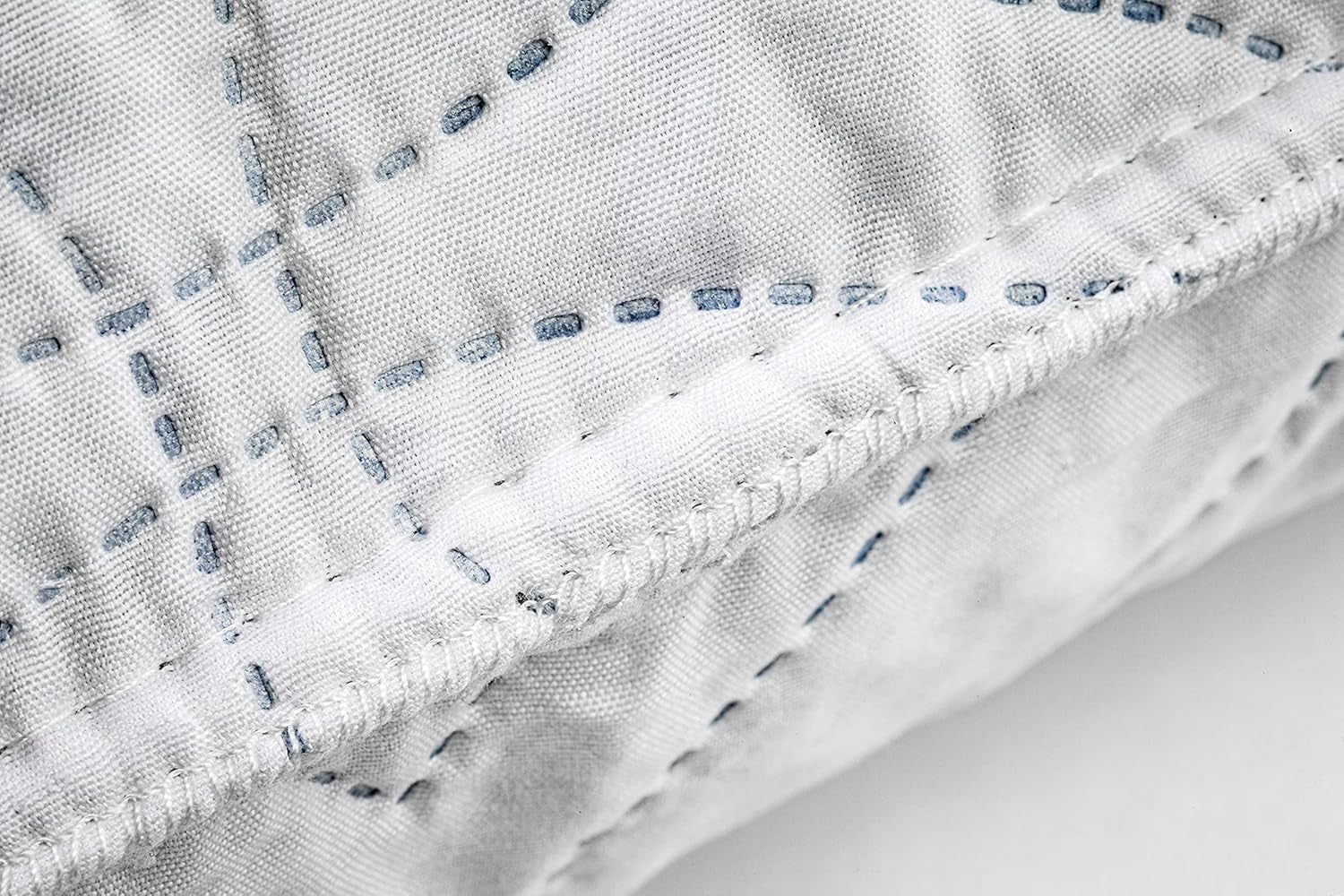 V.I.P. Meget vigtig pude V.I.P. Memory Flake Pude Hvid Pude 45 X 75 cm Polyester Quiltet Betræk Super åndbar Blød Made in Italy Naty Shop Standard Puder