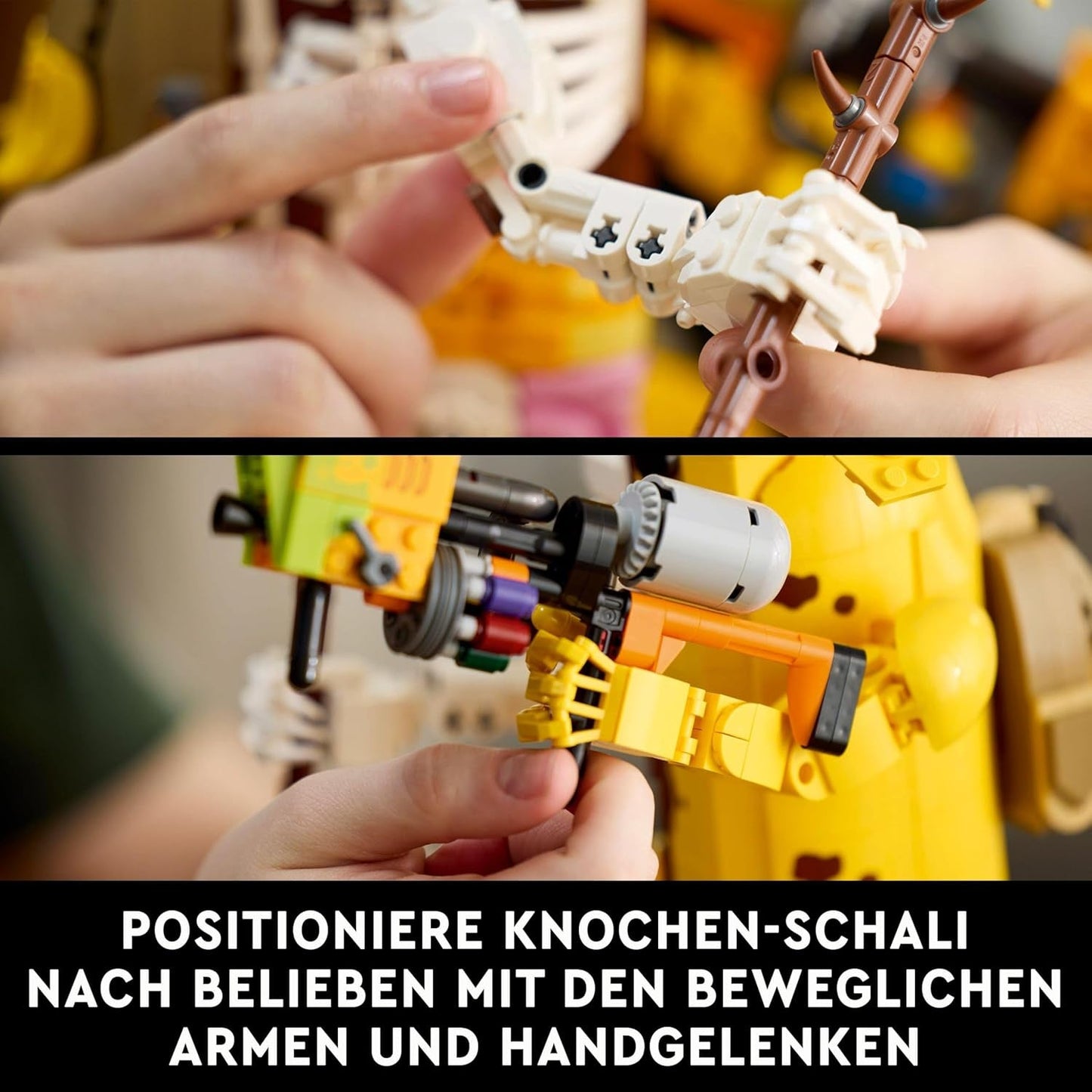 LEGO Fortnite bone shali - Inklusiv aruncător de vopsea și târnăcop pentru bătut boluri - Obiect de colecție pentru fanii jocurilor video - Set de konstruktion pentru adulți ca decor pentru bătut boluri - Se 7 eller konstruktion 2072 LEGO-Store