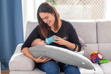 Innovagoods - Multifunktionel ammepude, Ergonomisk design til afslapning af mor og barn, Justerbar til forskellige positioner, Vaskbar, farvet, polybomuldstilbehør Mad og amning Baby Naty Shop