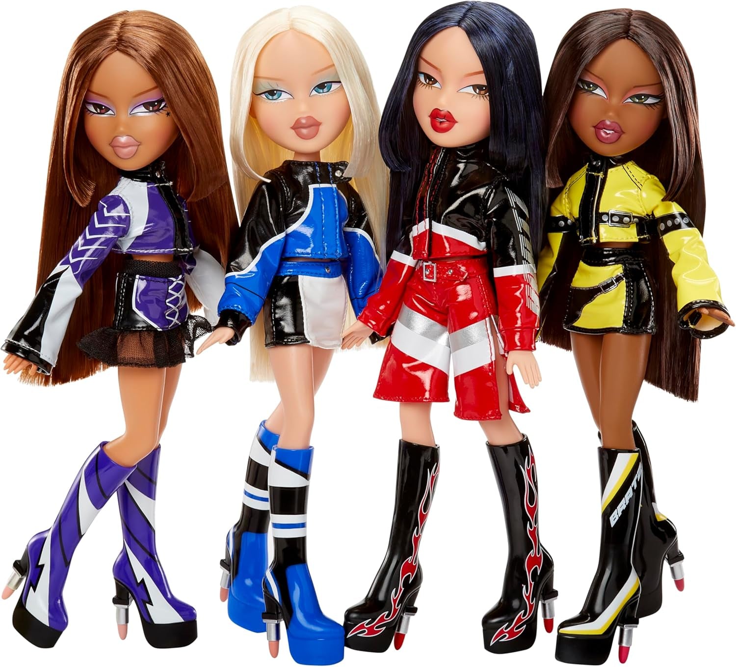 Bratz Scorchin' Cloe - Indeholder 1 modedukke med outfit og tilbehør, Motorsport inspirerede dukker, sødt legetøj til piger