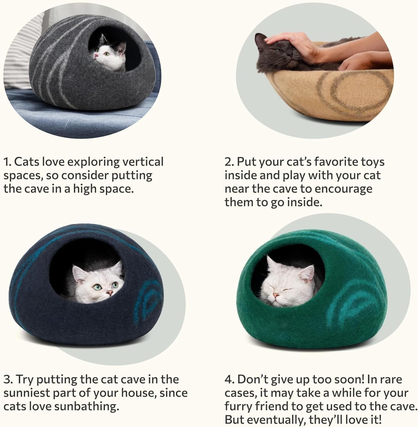 Tæpper og møbler, kæledyr, huler og huse, katte, senge til katte, katte - senge, madrasser