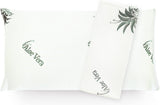 Mister Sandman Ergonomisk pude 40X80, Nakkepude med Aloe Vera pudebetræk, Visco-pude Perfekt til mave-, ryg- og sidesovere, Memory Foam-pude Cervikale ortopædiske puder Naty Shop