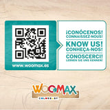 Colorbaby WOOMAX 49314 - Trælås 37 X 15 X 53,5 Cm +3A Dukkehuse Naty Shop