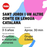 Sonoro de - Sant Jordi i un altre Conte - Historier og lydhistorier - legetøj, undervisningsindhold, på catalansk, for piger og drenge fra 4 til 6 år Bebe Naty Shop Toys