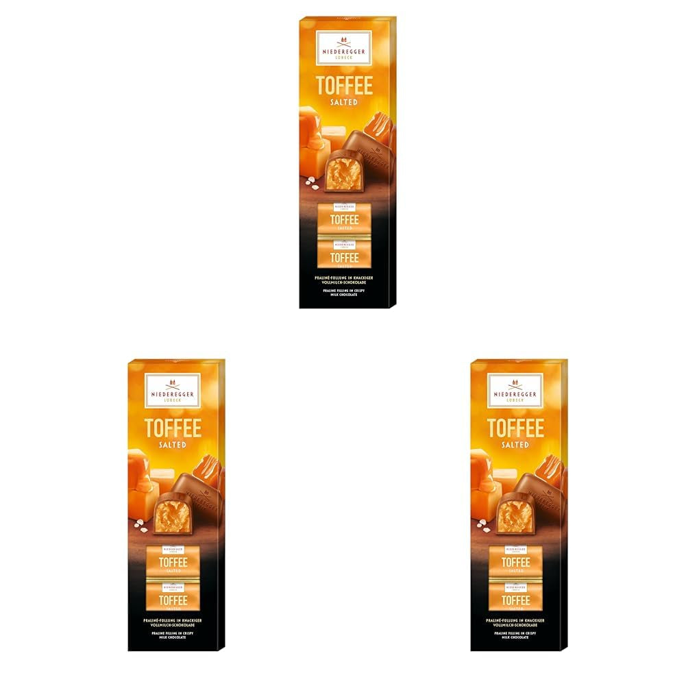 Klassiske Niederegger praliner "Saltet Toffee" 100g