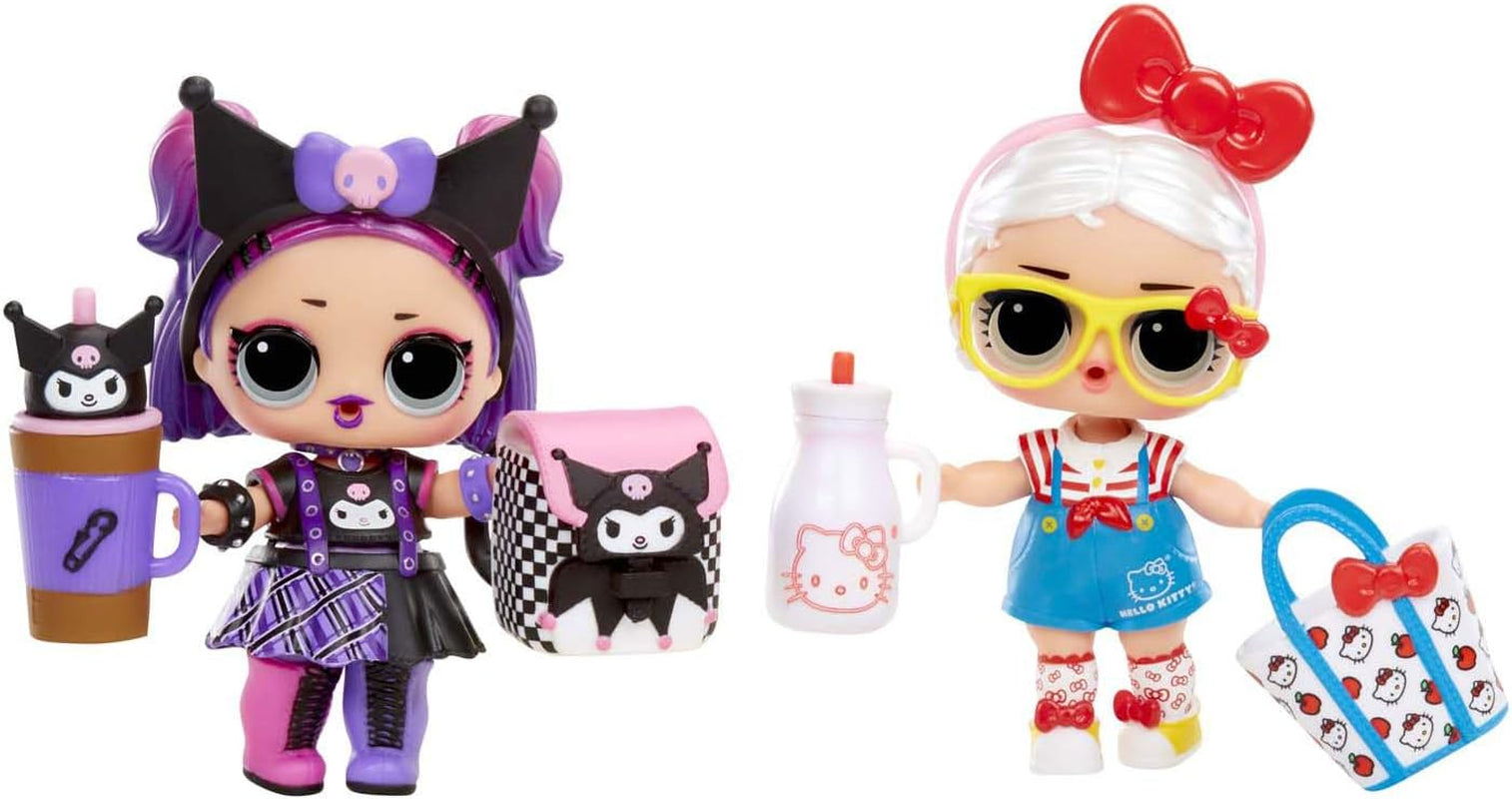 LOL overraskelse! Love Hello Kitty and Friends - 1 dukke med 7 overraskelser, tilfældigt udvalg, 8 samleobjekter, til børn fra 4 år og opefter, Pink