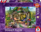 Schmidt Spiele 59794 Garden House in the Vineyards 1000 stykke puslespil Naty Shop Standardtitel