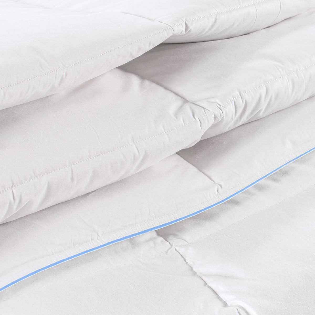 Sancarlos dundyne, varm 220X220 Cm hvide dyner og dyner Naty Shop