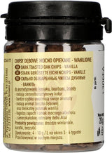 Browin Stærke ristede egechips 20g - flager, fine egestave til at smage alkohol, brune Flavours Naty Shop 20 gram Vanilje