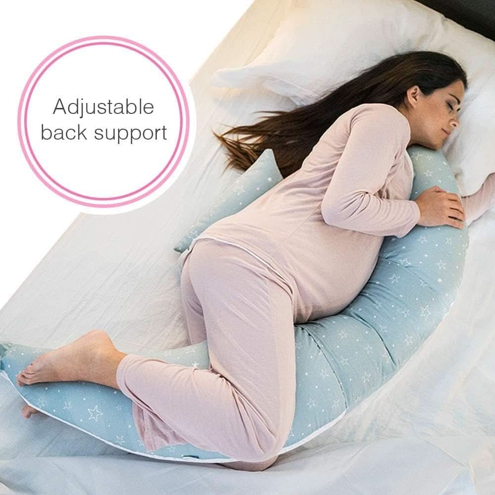 Nuvita 7100 Dreamwizard, ammepude, multifunktionel 12 i 1 med justerbar lændestøtte Tilbehør Mad og amning Bebe Naty Shop