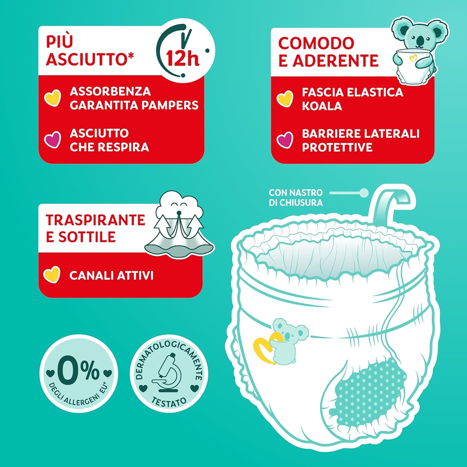 Pampers Baby Dry Junior bleer, DWCT Twin Pack, størrelse 5 (12-18 kg), 28 bleer