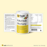 Raab Vitalfood Kalium salt-Mischung, Mineralsalzmischung med 66,7% Natriumchlorid (Kochsalz) og 33% Kaliumchlorid, Kalium trægt zur Aufrechterhaltung eines normalen Blutdruck bei (1 x 200 g dosis)