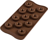 Silikomart 199384, 3D-form til Chocolate Flame Kitchen Naty Shop Spirals