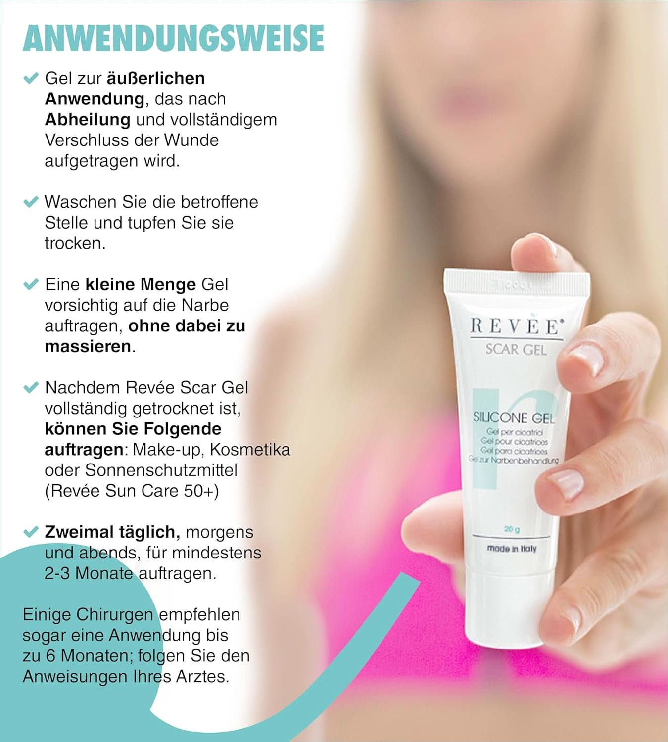 Revée Scar Gel, Aktuel gel til ar Naty Shop