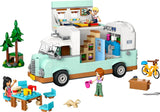 LEGO Friends campingvogn, rollespilsbyggesæt med legetøjskaravane, gave til piger fra 7 år og opefter, kreativt legesæt med 3 minifigurer og ilderdyrefigur 42663 byggesæt Besuche den LEGO-Store