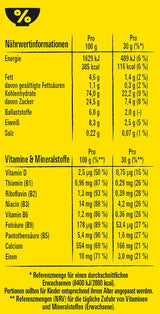 Nestlé NESQUIK knasende brownie, knasende morgenmadsprodukter med chokoladechips og en innovativ form for ekstra sprød, pakke med 7 (7 x 300 g)