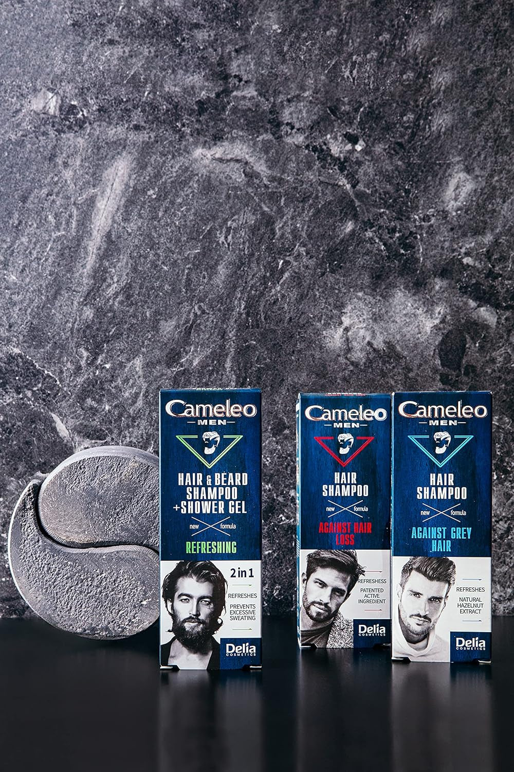 Cameleo Men - Hårvask til mænd mod hårtab, 150 ml Hårpleje Naty Shop