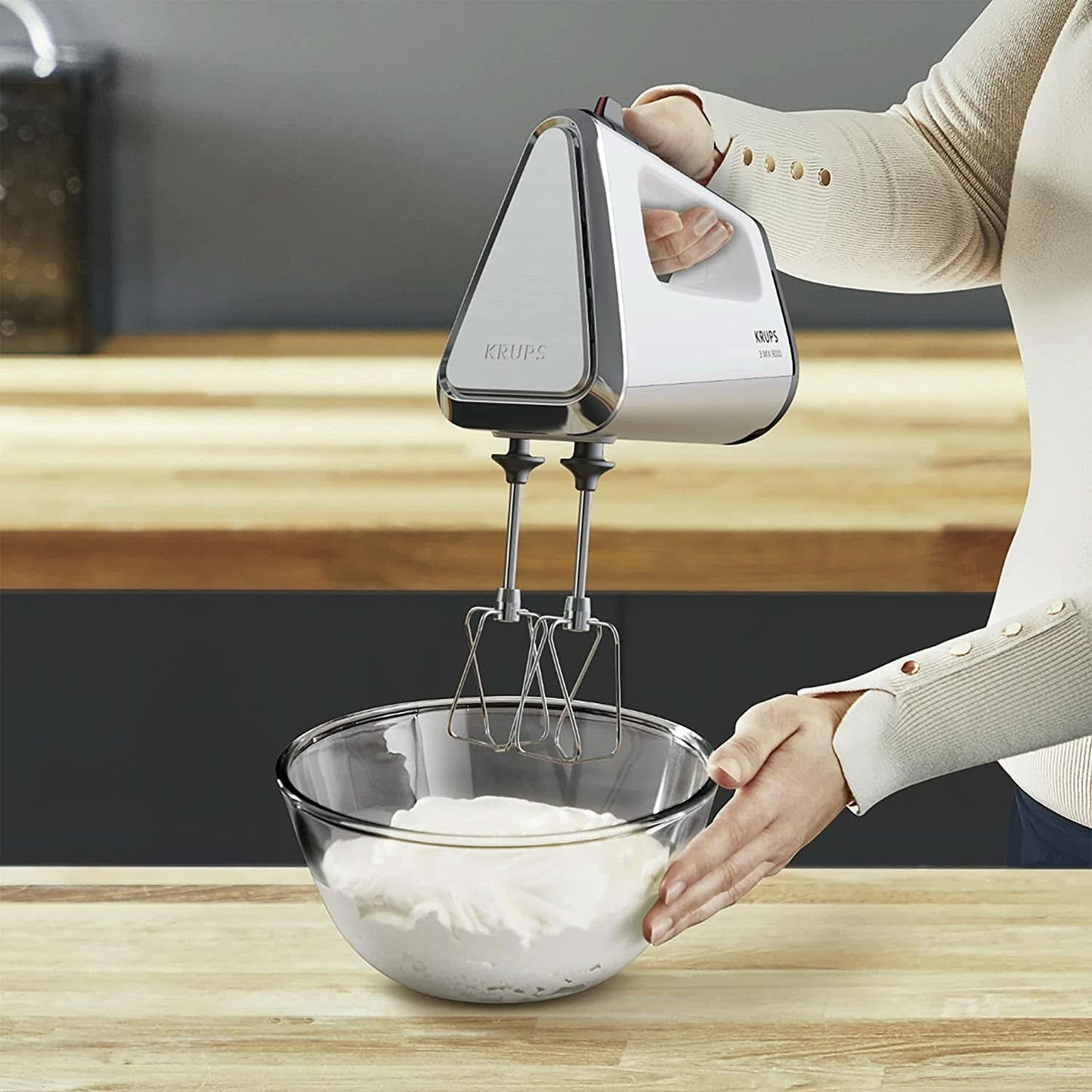 Manuel mixer Krups GN9101 3 Mix 9000, 750 Watt Naty Shop