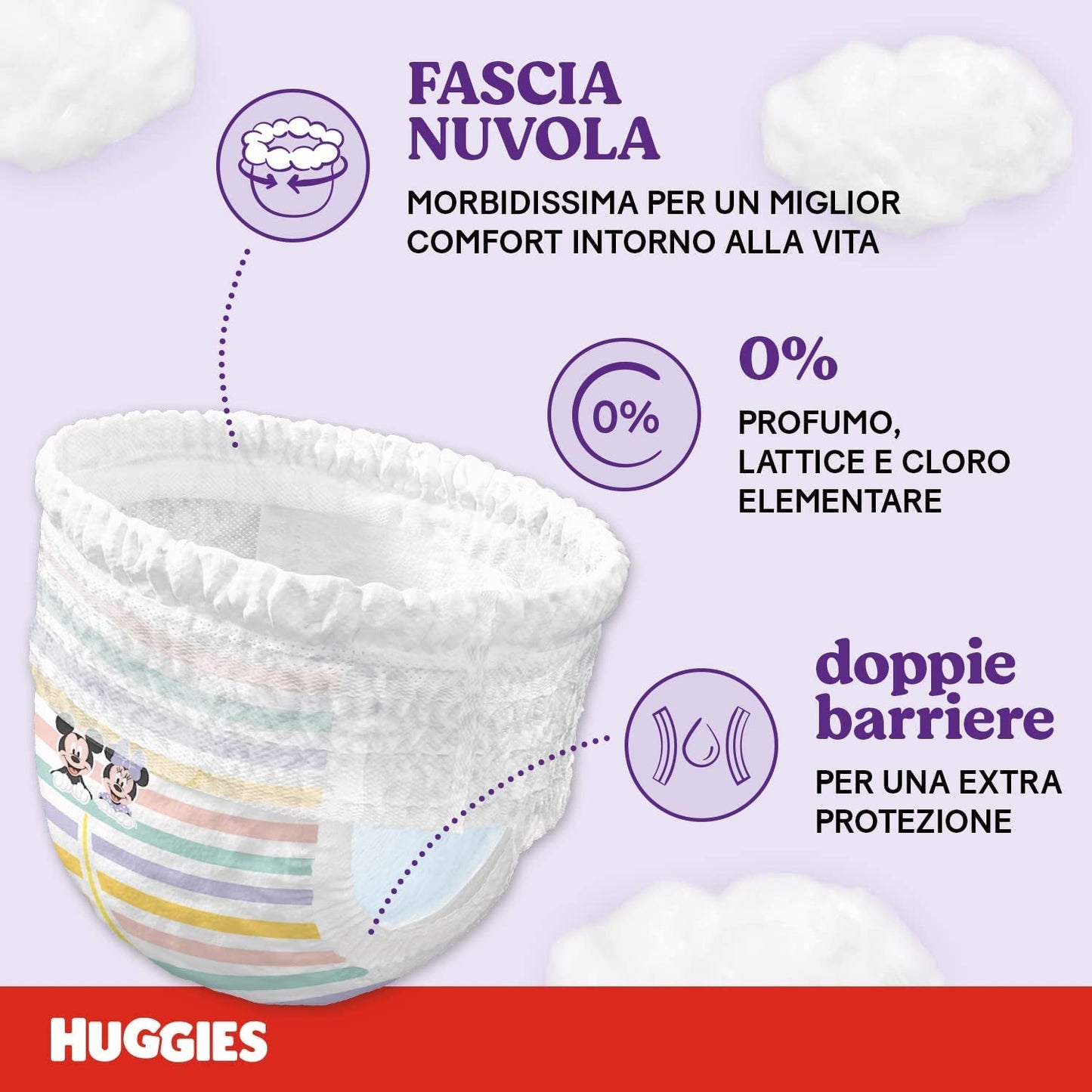 Huggies Ultra Comfort bleer, størrelse 5 (12-17 kg), 56 stk