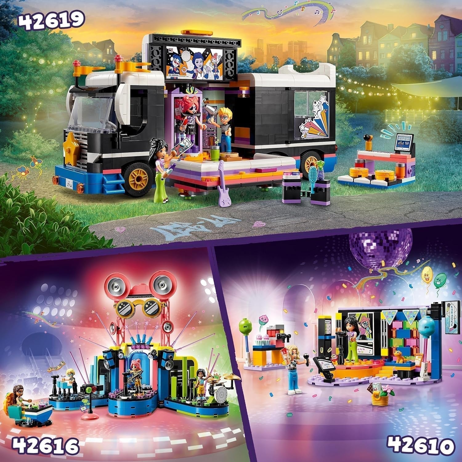 LEGO 42610 Karaokefest med venner Byggesæt Besuche den LEGO-Store
