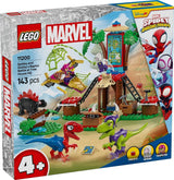LEGO Marvel Showdown at the Treehouse: Spidey-Rex Vs. Gobby-Raptor, dinosaurbygge- og legesæt, legetøjsdinosaurgave til drenge og piger 4+, Spidey og hans supervenner 11200 byggesæt Besuche den LEGO-Store