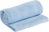 Familiesengetøj Pink celletæppe til dobbeltseng, bomuld, vendbart stort sengetæppe, letvægts, termisk, blødt, traditionelt celletæppe, 230 X 230 cm dyner og dyner Naty Shop Blue dobbeltseng (230x230 cm)