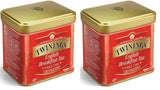 Twinings English Breakfast Tea Løs sort te i teæske Stærk sort te fra højkvalitets teblade plukket fra de bedste teplantager i Sri Lanka og Indien G, neutral, 100 gram