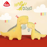 Fehn Activity Spiral Dino - skub og træk klapvognslegetøj - babydinosaurlegetøj til seng, legeplads, barnevogn og autostol - motorisk aktivitetslegetøj til babyer og småbørn fra 0+ måneder Babylegetøj Naty Shop