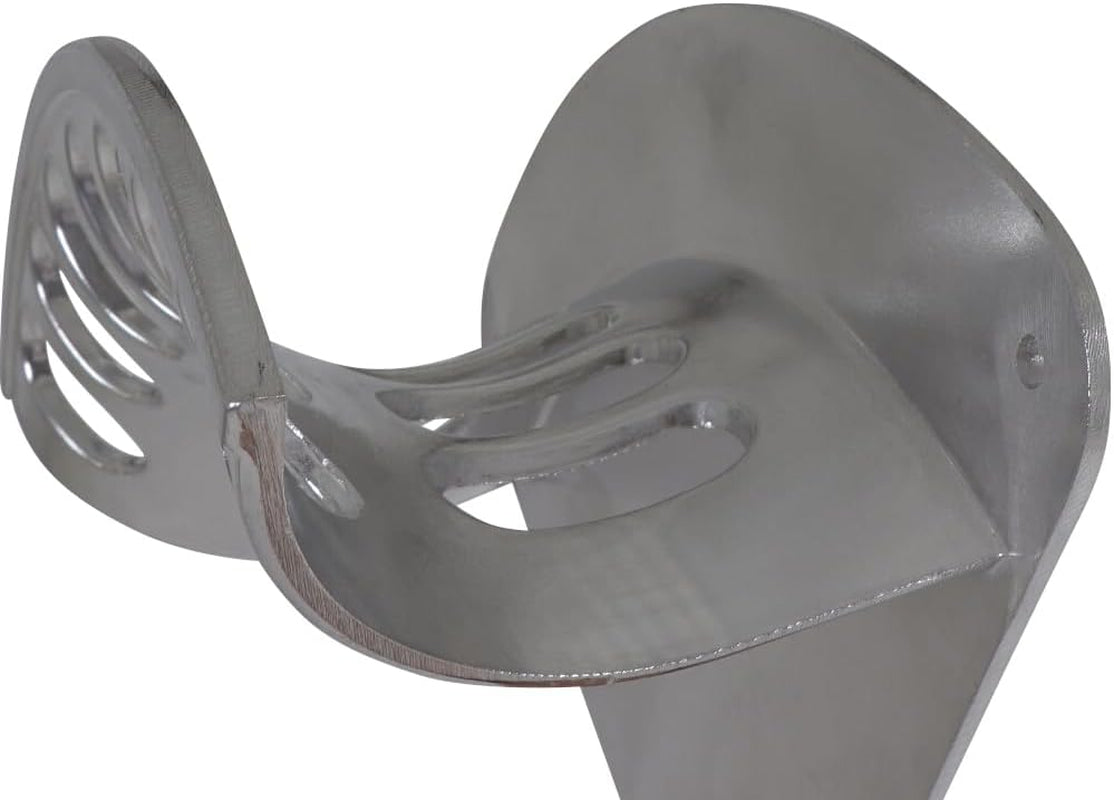 Aluminiumslangeholder, vægmonteret, størrelse: L til 30 m slange, 13 mm (½")
