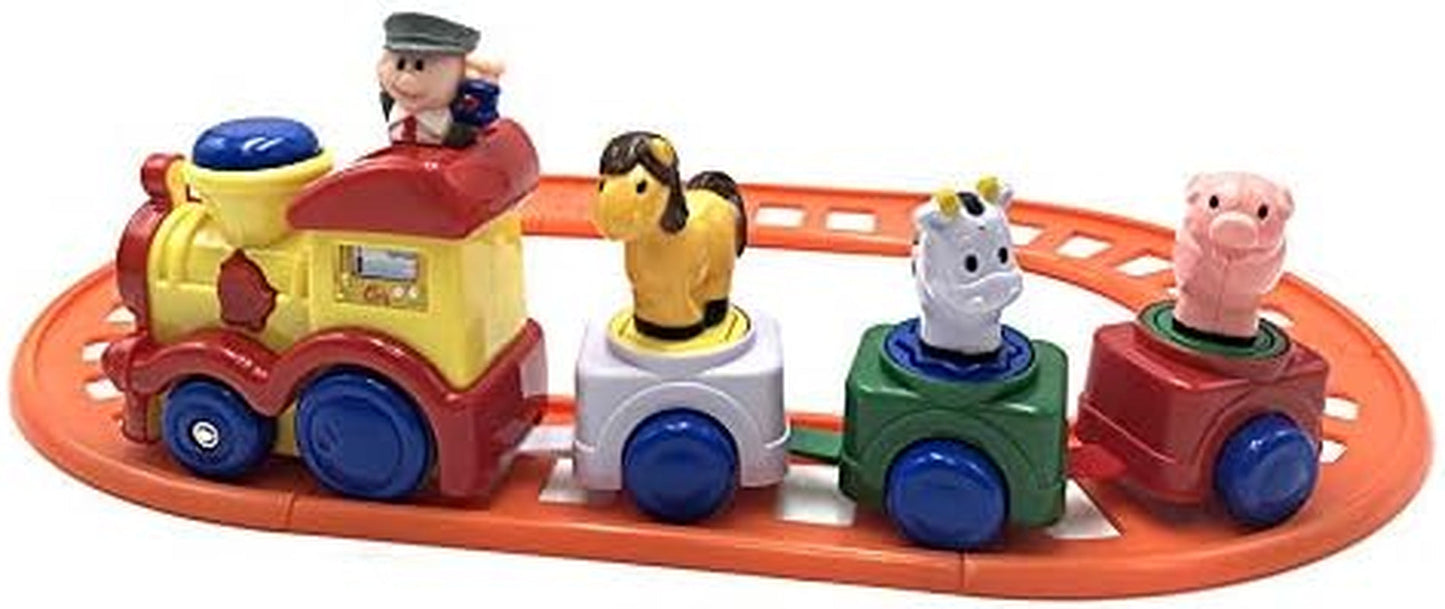 - Animal Farm musikalsk tog (CPA Toy Group 68001), assorteret farve/model Jucarii Bebe Naty Shop