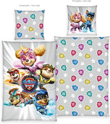Paw Patrol sengetøj, knaplukning, 100% bomuld Sengetøj - børn Naty Shop