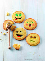Silikomart 25.440.39.0069, Emoji Cutter Sæt, Ø73 MM Naty Shop