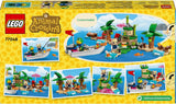 LEGO Animal Crossing Käptens Island Boat Tour, kreativt legetøj til børn med 2 minifigurer fra videospilserien inklusive Huschke, gave til piger og drenge fra 6 år 77048 Byggesæt Besuche den LEGO-Store