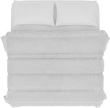Italiensk sengetøj Prestige White Winter Quilt, 100% mikrofiber, dobbelt, 250X200Cm Dyner og dyner Naty Shop