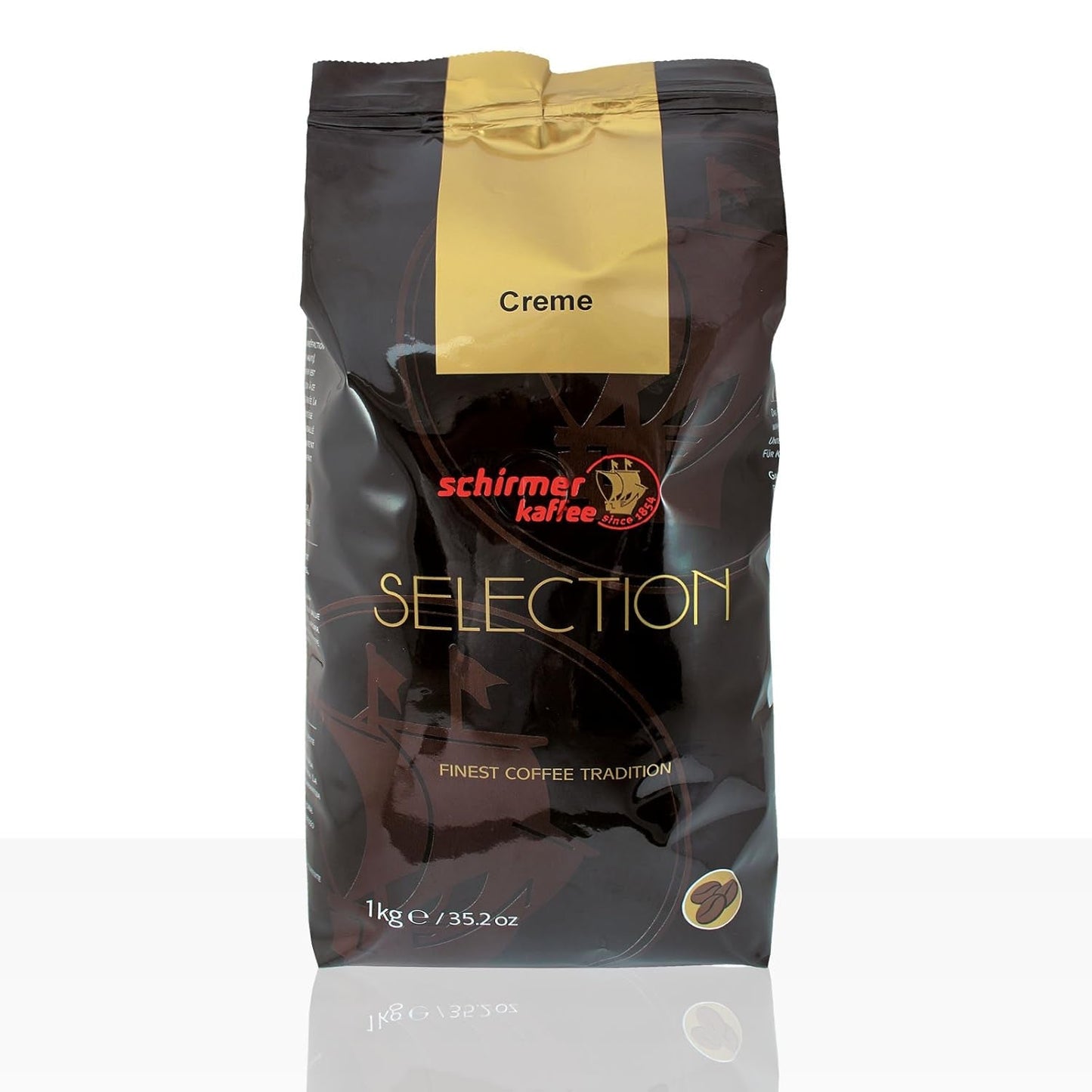Schirmer Selection Cafe Creme - 8 kaffebønner x 1 kg