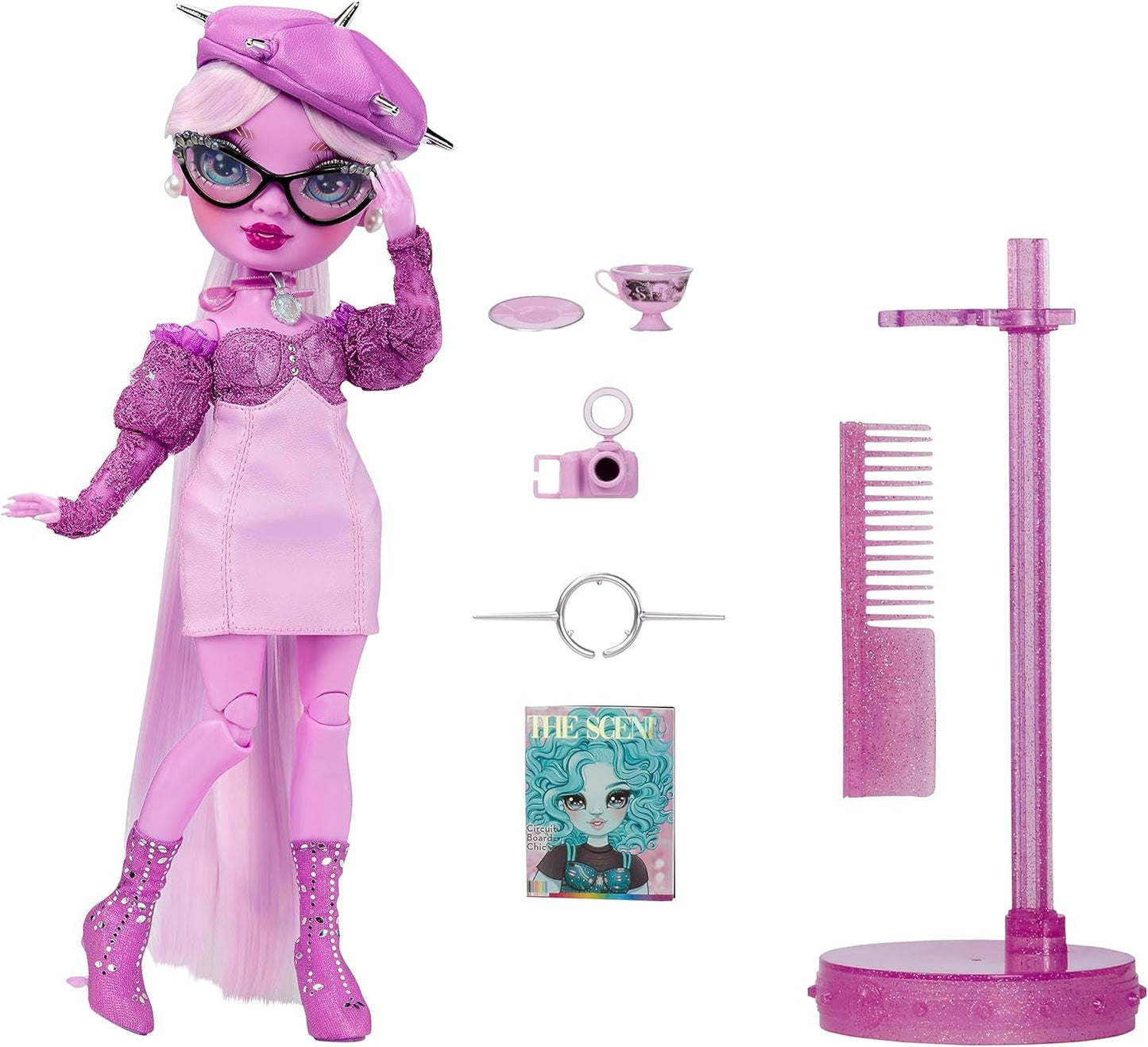 Rainbow High Shadow High F23 Fashion Doll Purple