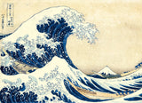 Clementoni 39378 Hokusai - The Great Wave - 1000 brikker puslespil, museumssamling, færdighedsspil for hele familien, farverigt strækspil, puslespil for voksne 14+ puslespil Naty Shop