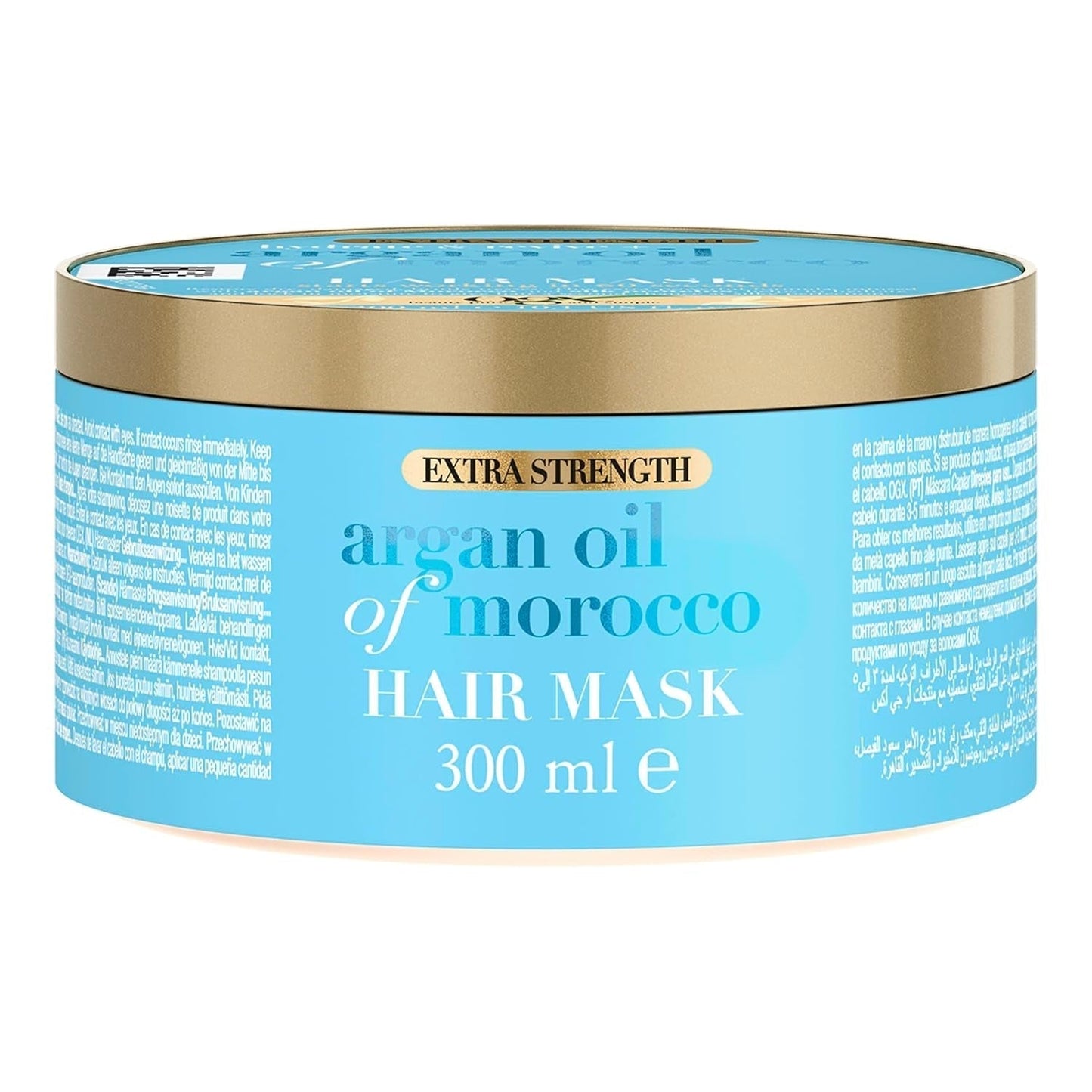OGX Extra Strength Hydrate & Revive + Argan Oil of Morocco Hair Mask (300ml), luksuriøs hårmaske med rig arganolie og silkeproteiner Naty Shop Hair Mask Ogx Argan Oil Of Morocco Hair Mask