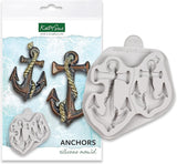 Katy Sue, Mold Silikone Decor Nautic - Ancore Bucatarie Naty Shop