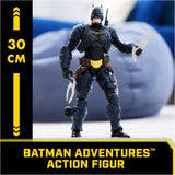 DC Batman Adventures Action Figur, 30 Cm - Med 16 stykker udstyr og fuldt bevægeligt til spændende eventyr og actionfyldte stunts, legetøj til børn fra 3 år og opefter Actionfigurer Naty Shop