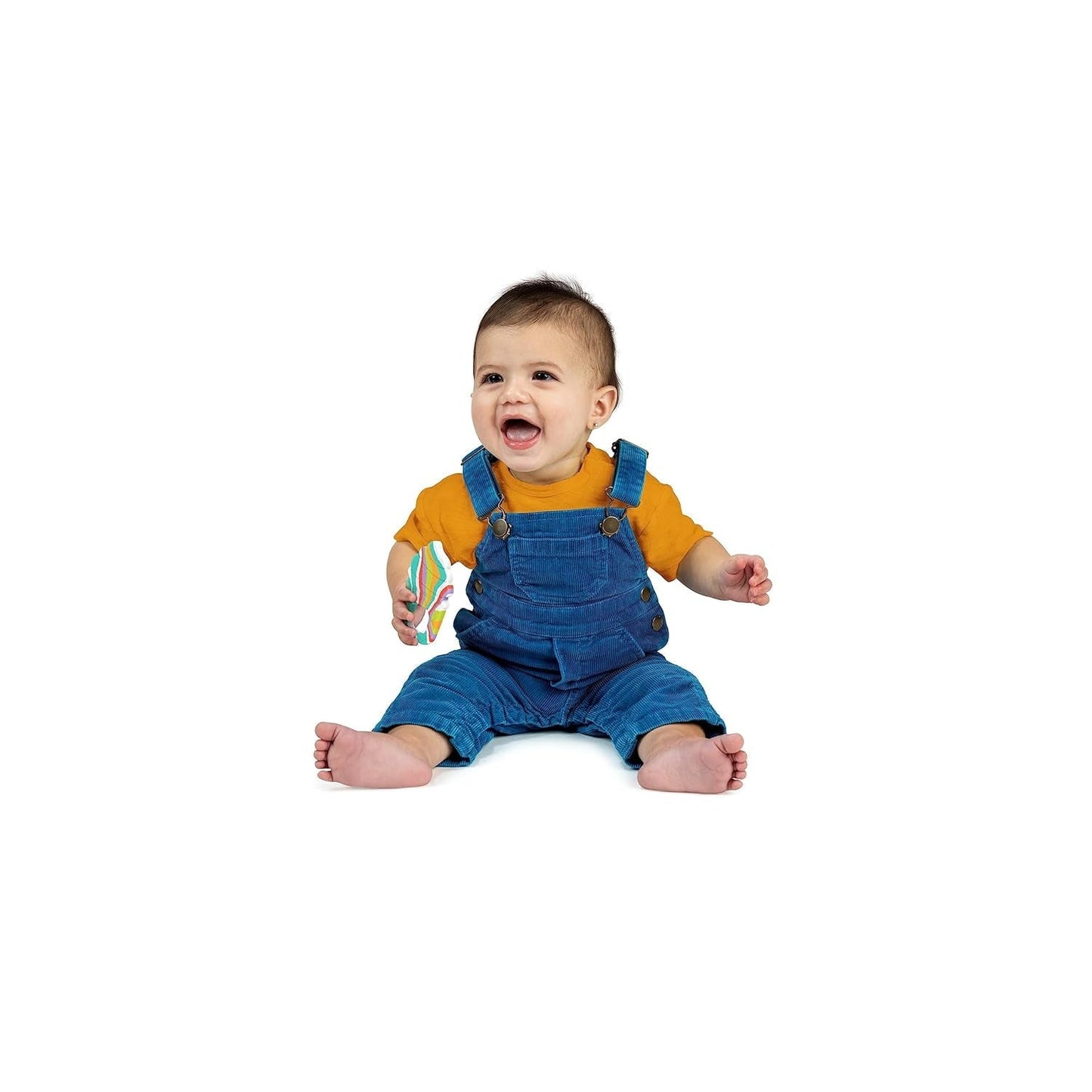 Bright Starts Beroligende Blød Serve Silikone-bytring, iskegle Let at få fat i, BPA-fri, Unisex, 3 måneder+