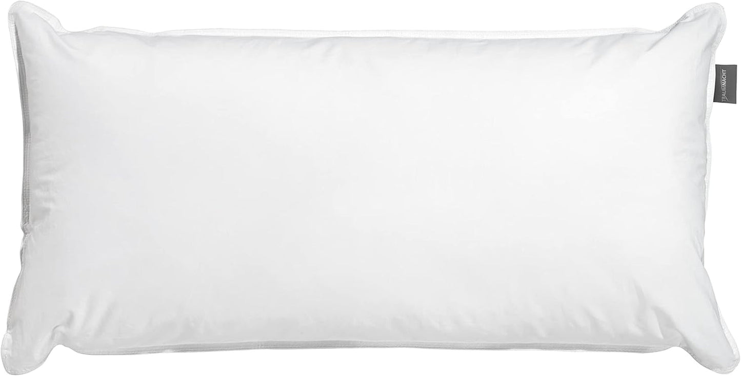Traumnacht ortopædisk vandpude med justerbar fyldmængde, 100 % bomuldsbetræk, 40 X 80 cm, udviklet i Tyskland - Fremstillet i EU, hvid, 1 stk (1 pakke) Naty Shop Standardpuder 40 X 80
