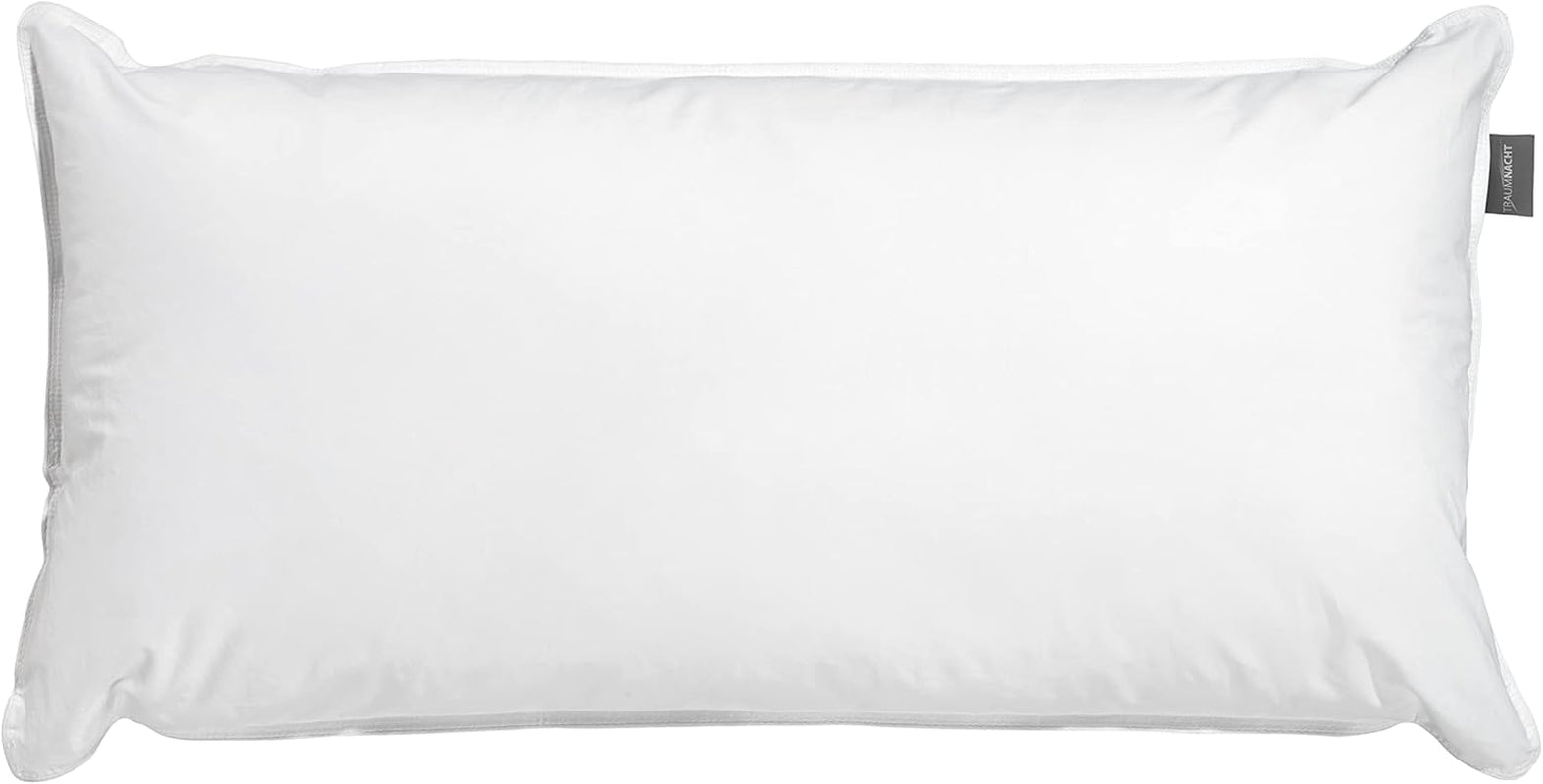 Traumnacht ortopædisk vandpude med justerbar fyldmængde, 100 % bomuldsbetræk, 40 X 80 cm, udviklet i Tyskland - Fremstillet i EU, hvid, 1 stk (1 pakke) Naty Shop Standardpuder 40 X 80