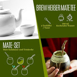 VITSTORM® Slim Tea Kardemomme – BIO Yerba Mate Tea – Detox og vanddrivende te – 100G