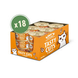 Lilys køkken, tilberedt med naturlige ingredienser, lækre stykker i kyllingesauce, vådfoder til voksne katte, 70g dåse