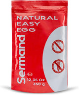 Eiklarpulver (350g) | Getrocknetes Eiklar Pulver | Eialbumin für Backen & Kochen | Ohne Zusatztoffe | Laktosefri Zip-Bag emballage